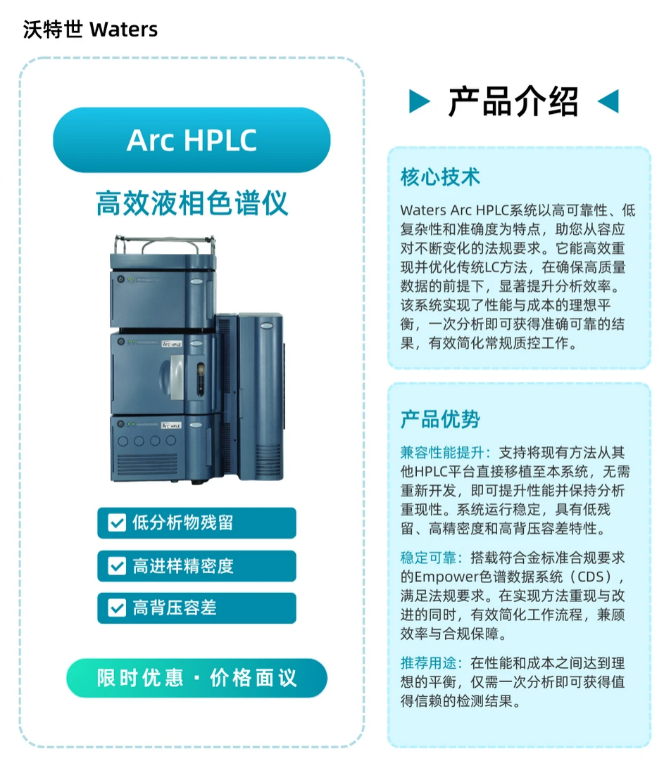沃特世（Waters）Arc HPLC液相色谱仪产品介绍.png